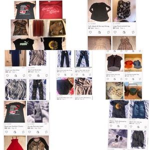 New items/measurements.(Not all shown here)